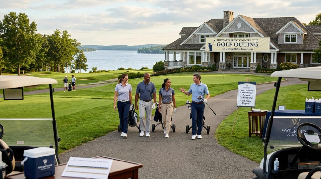 How to Host an Unforgettable Golf Outing at The Waterfront Country Club